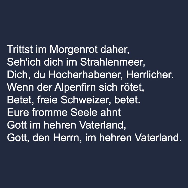 Schweizer Nationalhymne_weiss