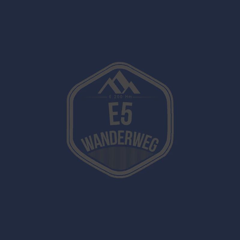 Wanderweg E5 Logo