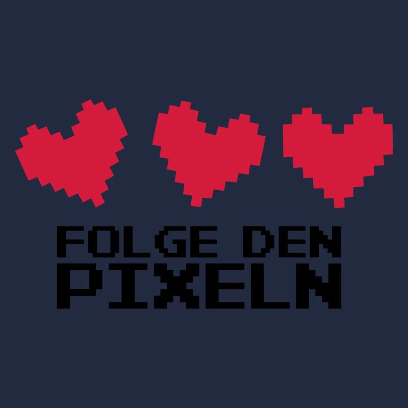 Folge den Pixeln! 8-Bit Retro