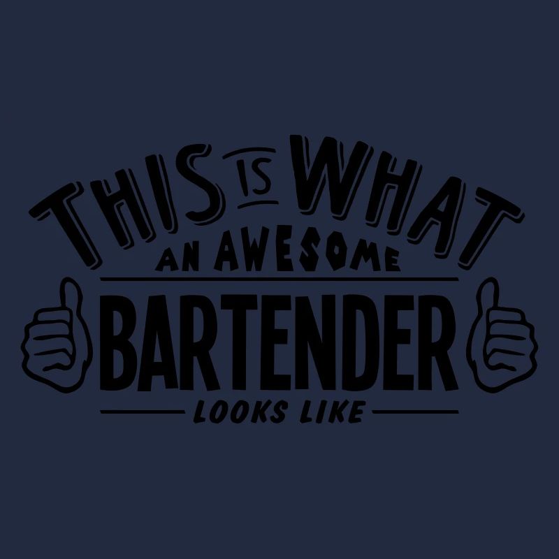 awesome bartender looks like pro design