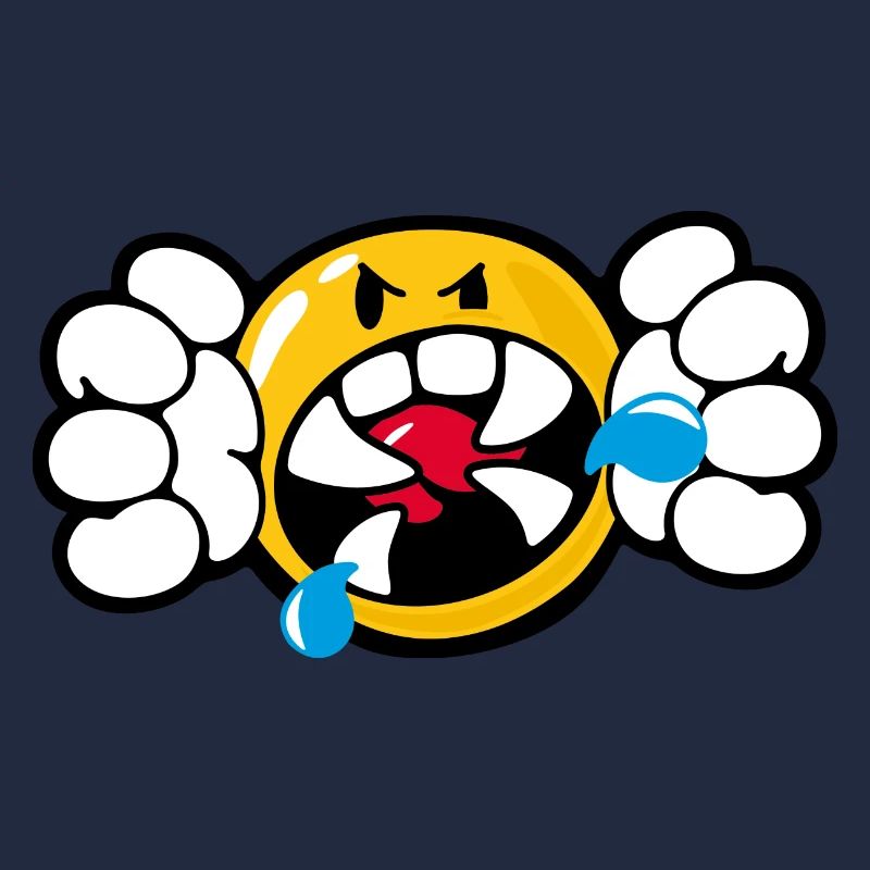 Smiley Anger Vicious