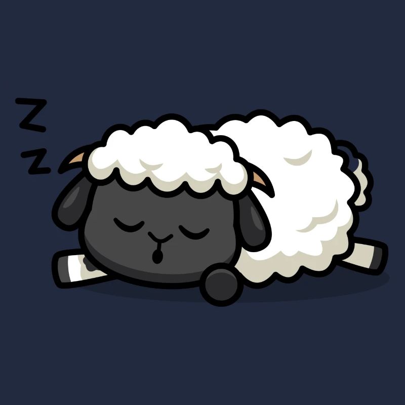 Sleeping lamb