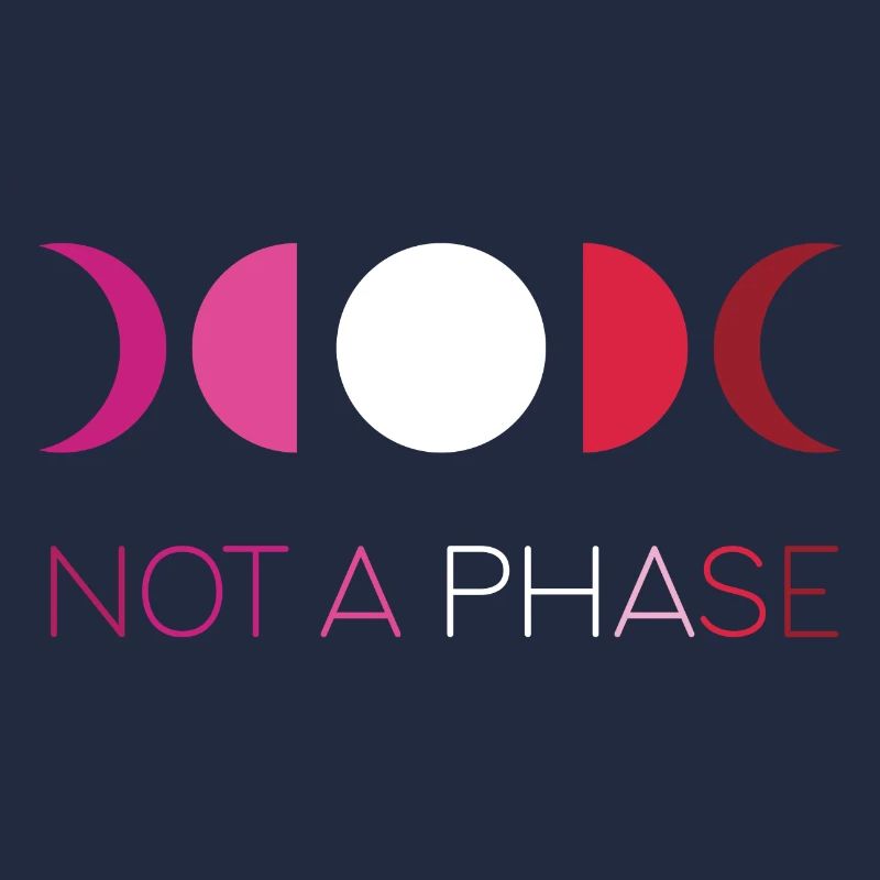 Mois de la fierté LGBTQ - Not a Phase - Lesbienne