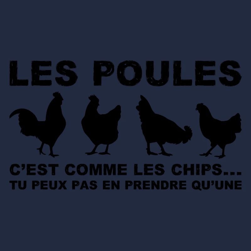 les poules c'est comme les chips