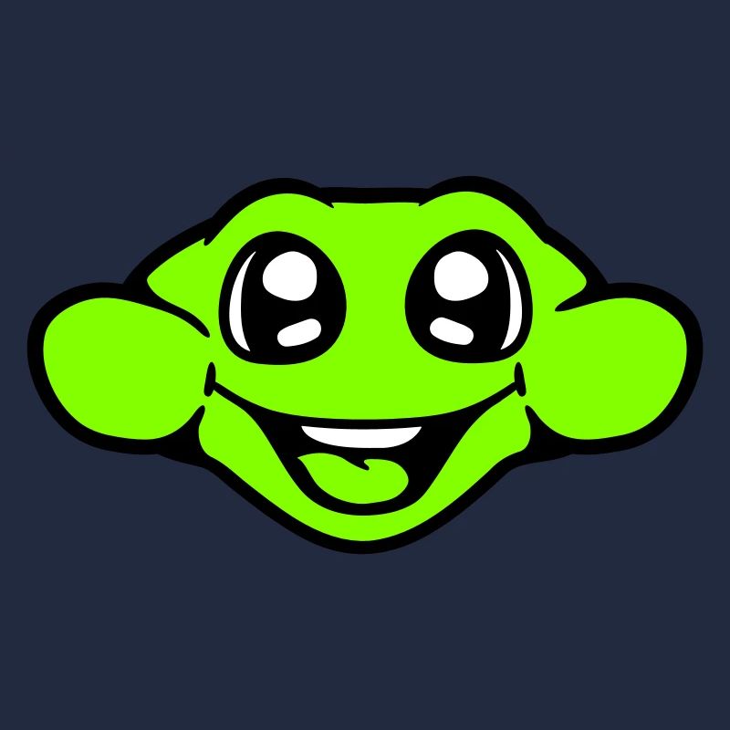 Frog Toad Smiles Funny Comic Happy Cool