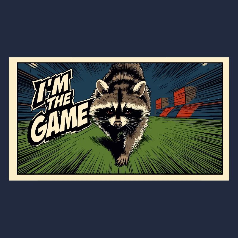 Je suis le raton laveur de jeu