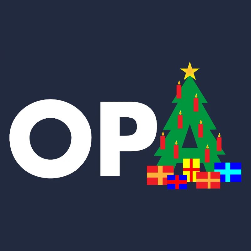 Opa Weihnachtsbaum