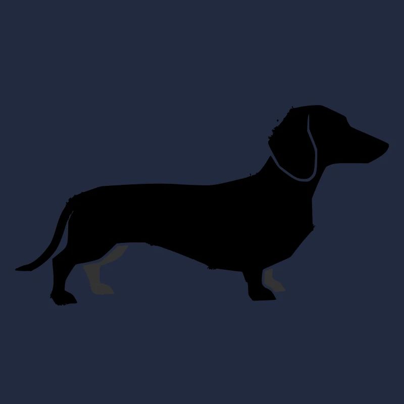 Dackel Hund Silhouette