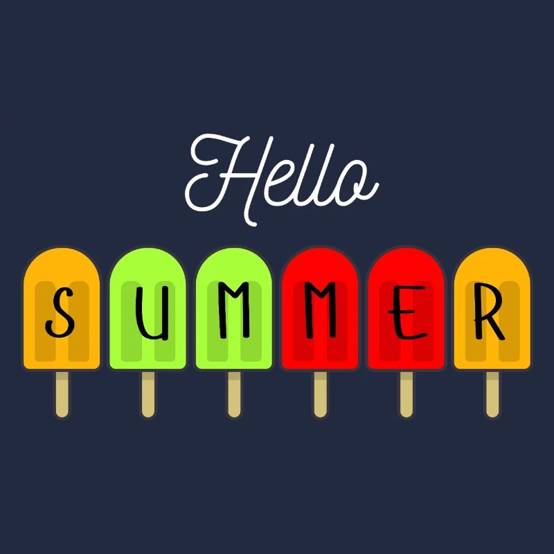 Hello Summer Popsicles