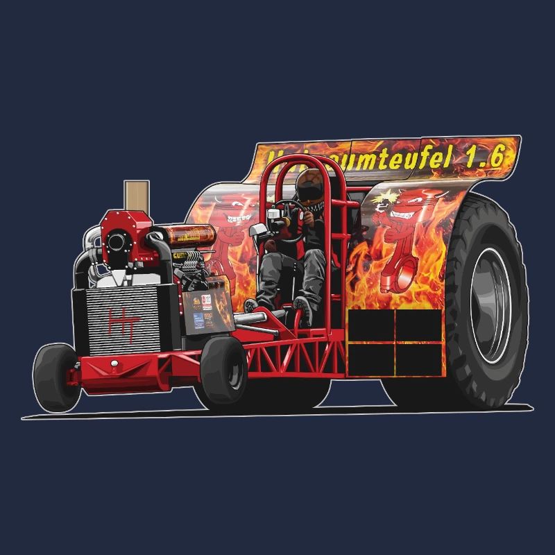 Tractor Pulling // Illustration