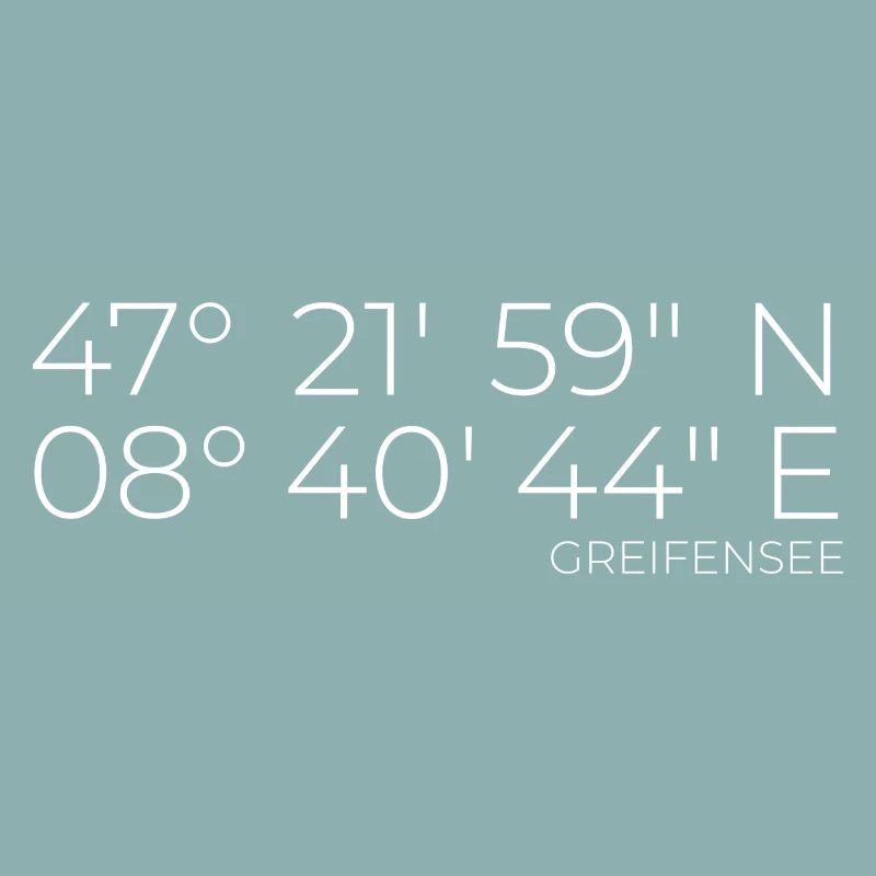 Coordinates Greifensee, Switzerland