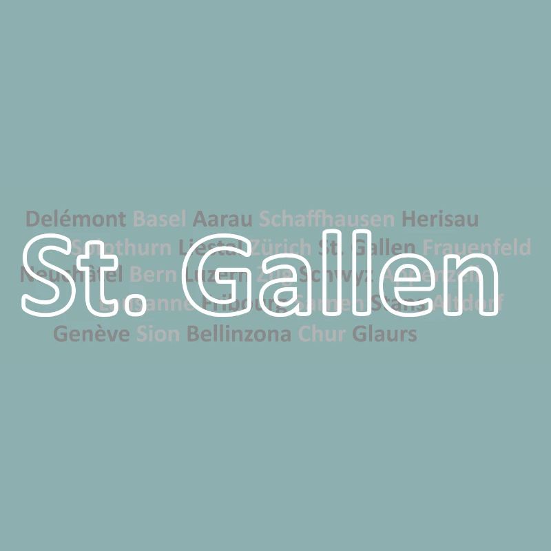Schweizer Städte St Gallen