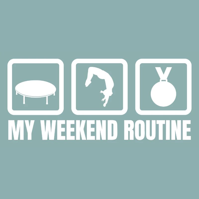 Routine du week-end trampoline