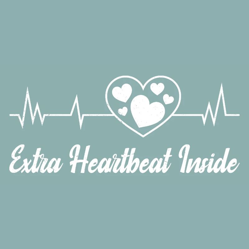 Future maman EXTRA HEARTBEAT INSIDE Funny