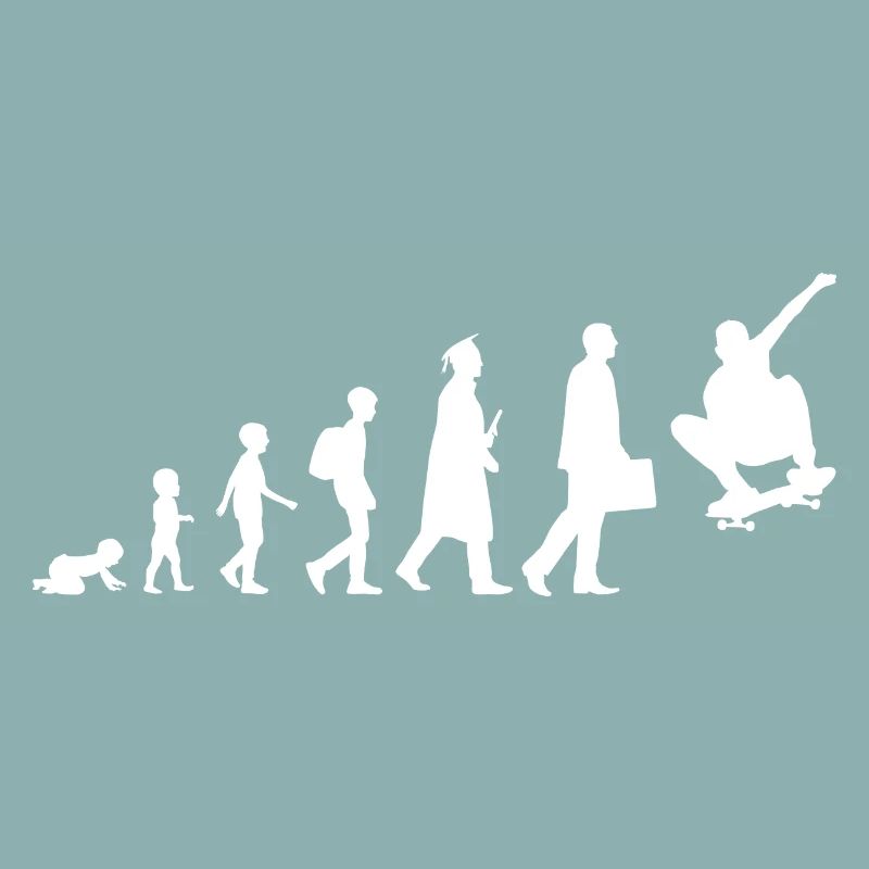 Development of a skateboarder