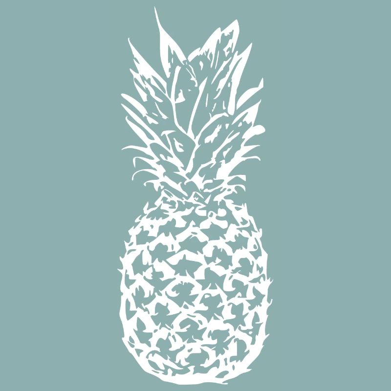 Pineapple White Summer Holiday Gift Gift Idea