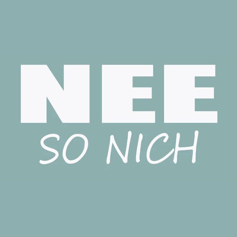 NON, PAS COMME ÇA