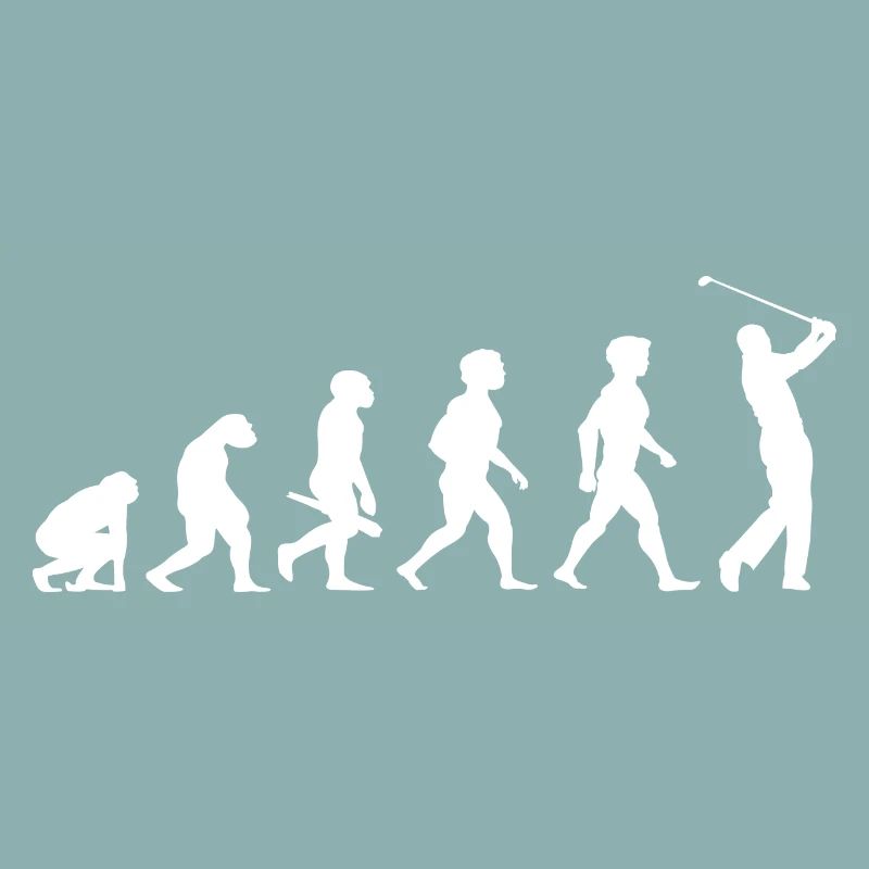 Evolution Golf Golfer Golfspieler Golfplatz