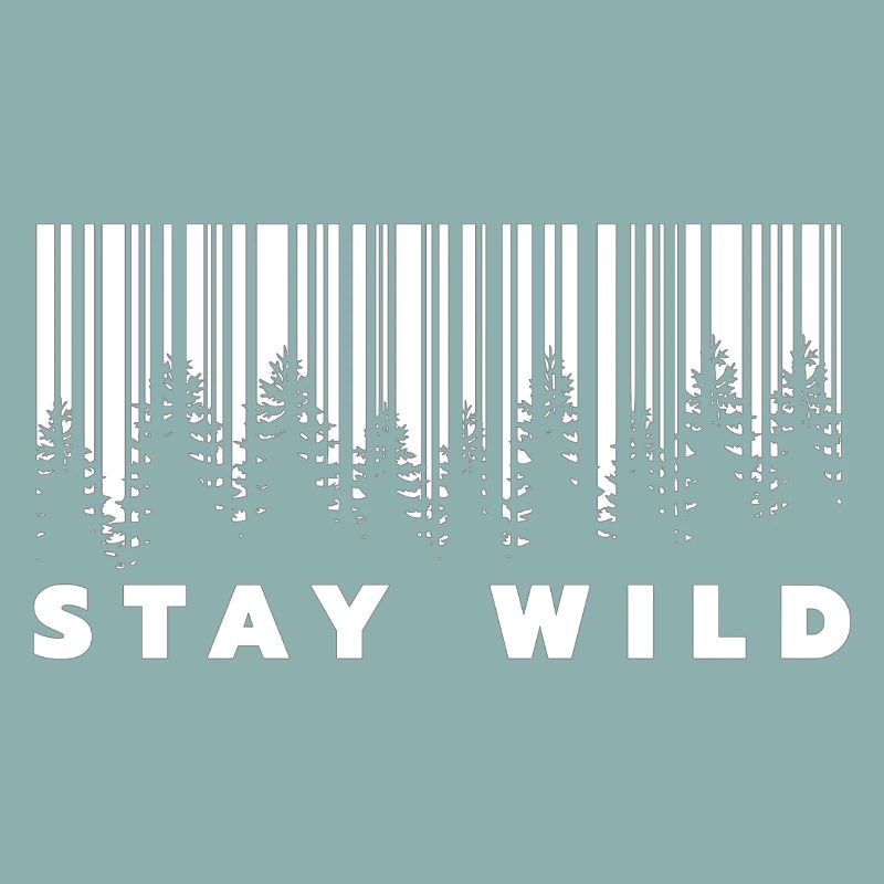 Code-barres Stay Wild Forest