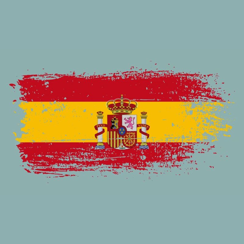 Spanish Flag Crest Splash