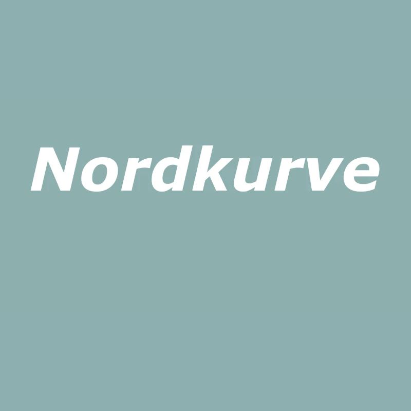 North curve white blue