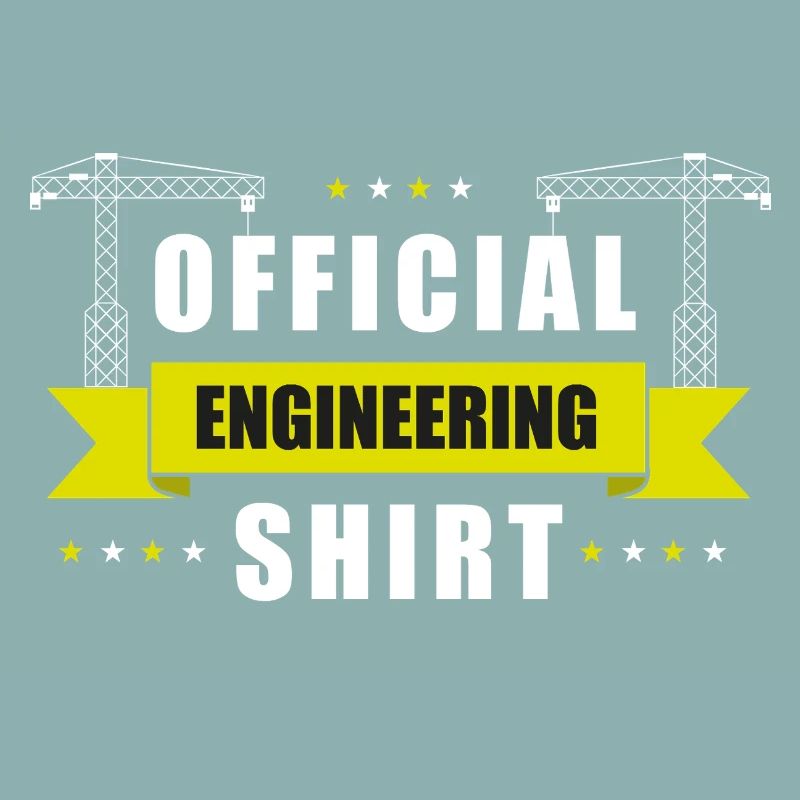 Construction du bâtiment Official Engineer’s Shirt