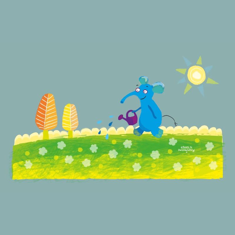 blue elephant