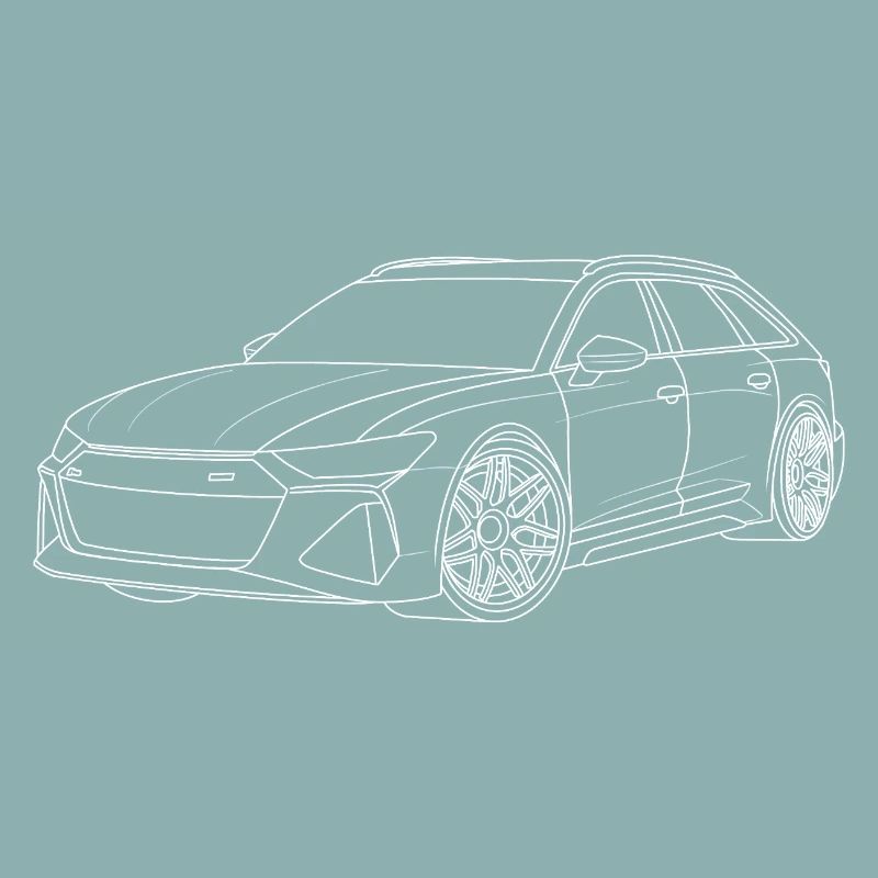 Auto Outline white