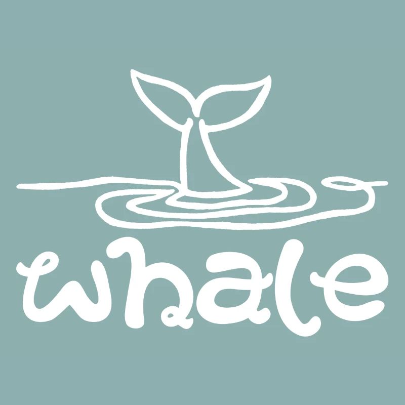 La queue de la baleine (blanc)