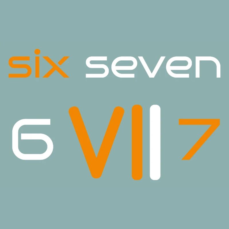 six seven 6 7