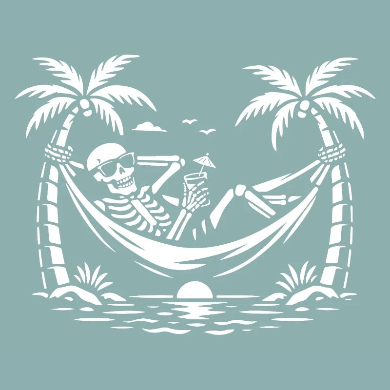 Skeleton Hammock Paradise