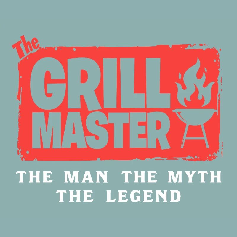 The Grillmaster BBQ Grillen Kultspruch