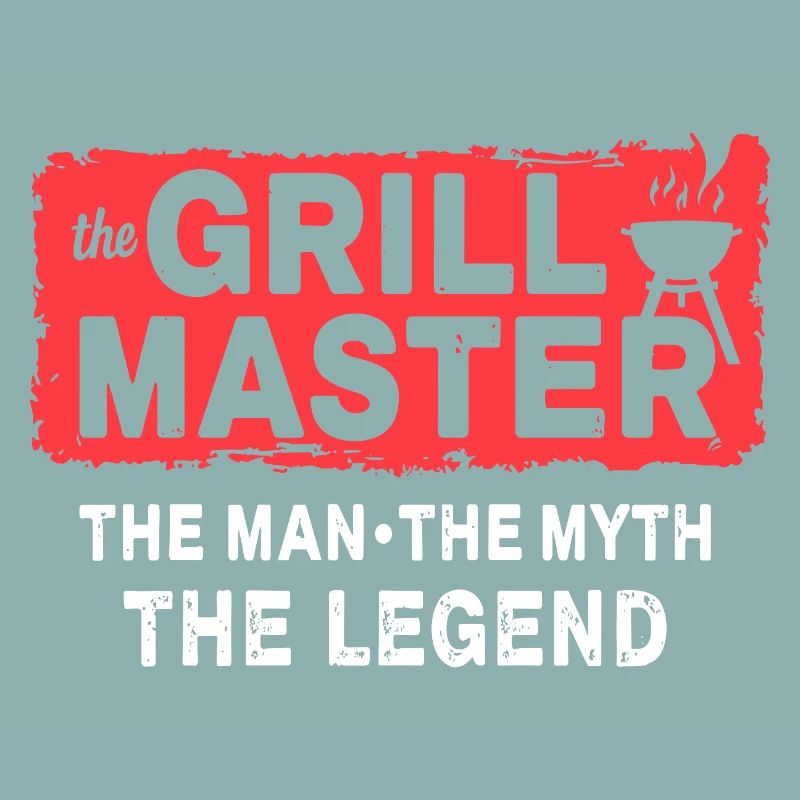 The Grillmaster BBQ Grillen Kultspruch