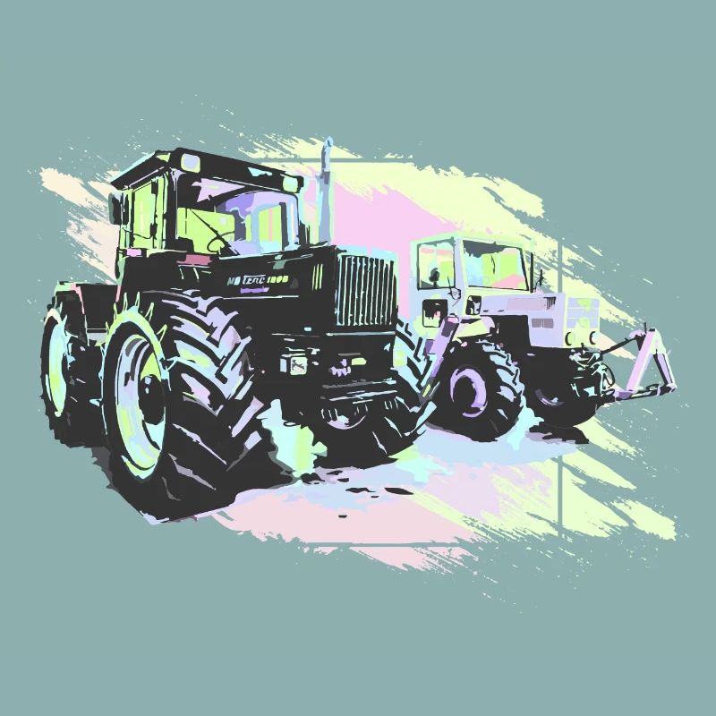 Klassische MB-trac Traktoren