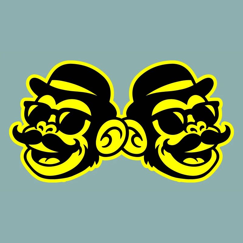 Singe Gentleman Drôle