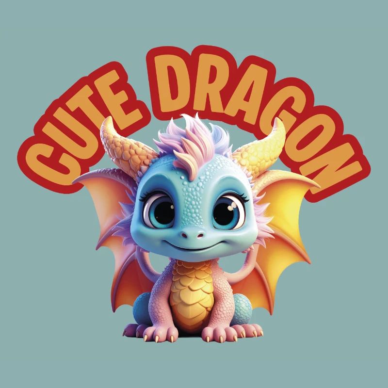 Niedlicher Drache