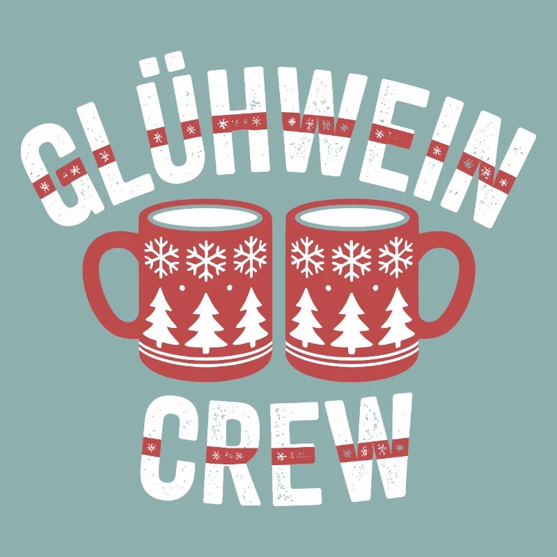 Équipe du vin chaud Marché de Noël joyeux