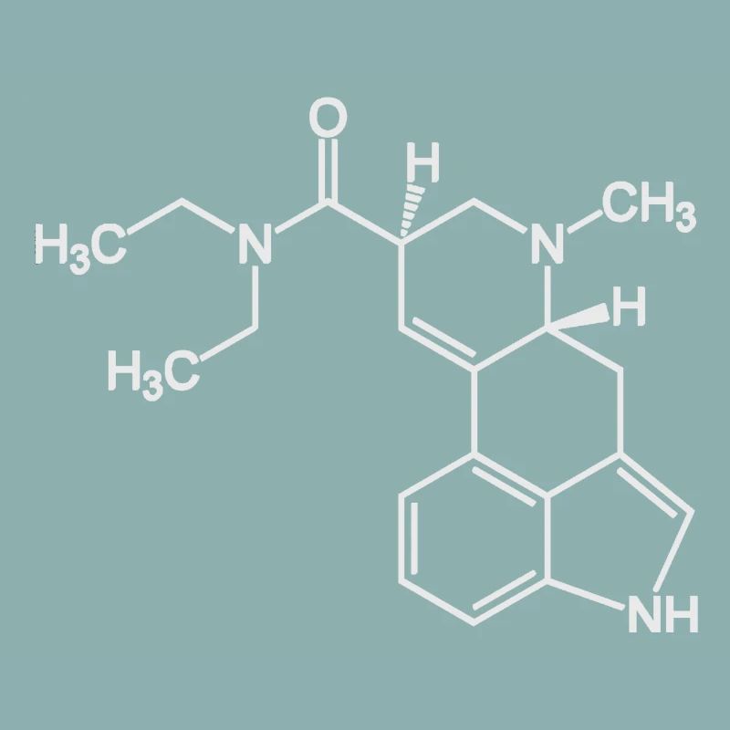 molécule d'acide-lsd25