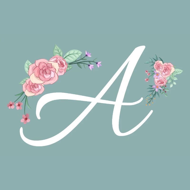 Lettre a fleurs