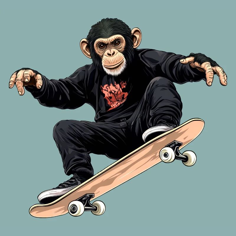 Monkey Skater / Skateboard Monkey