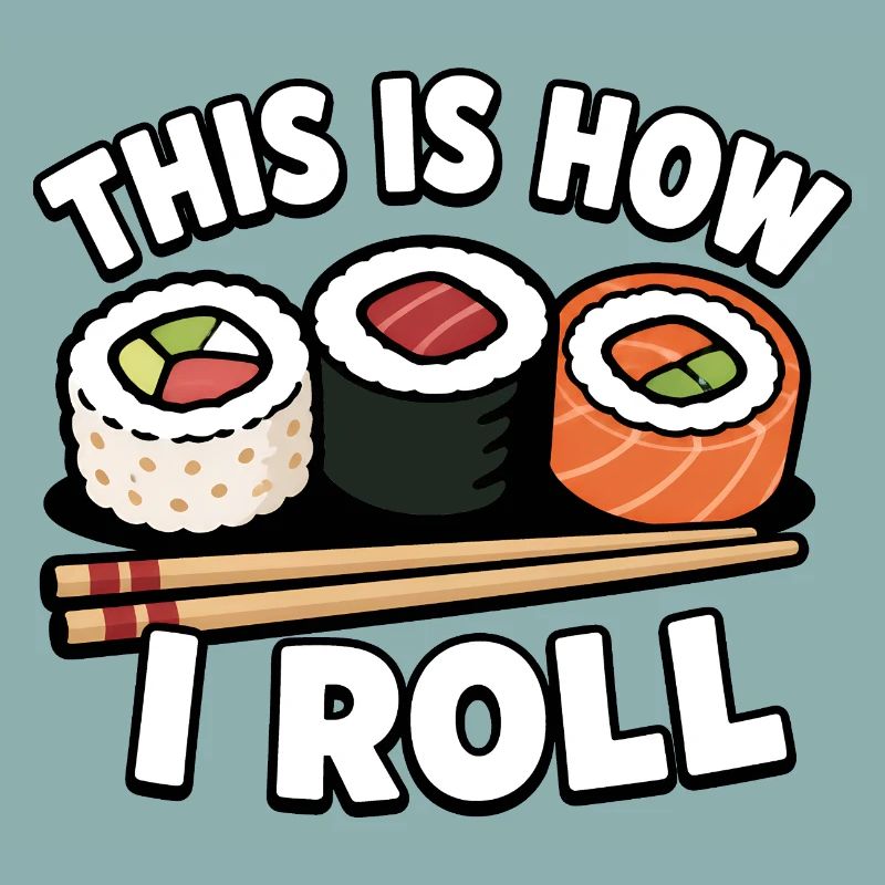 How to roll Japanese sashimi rolls