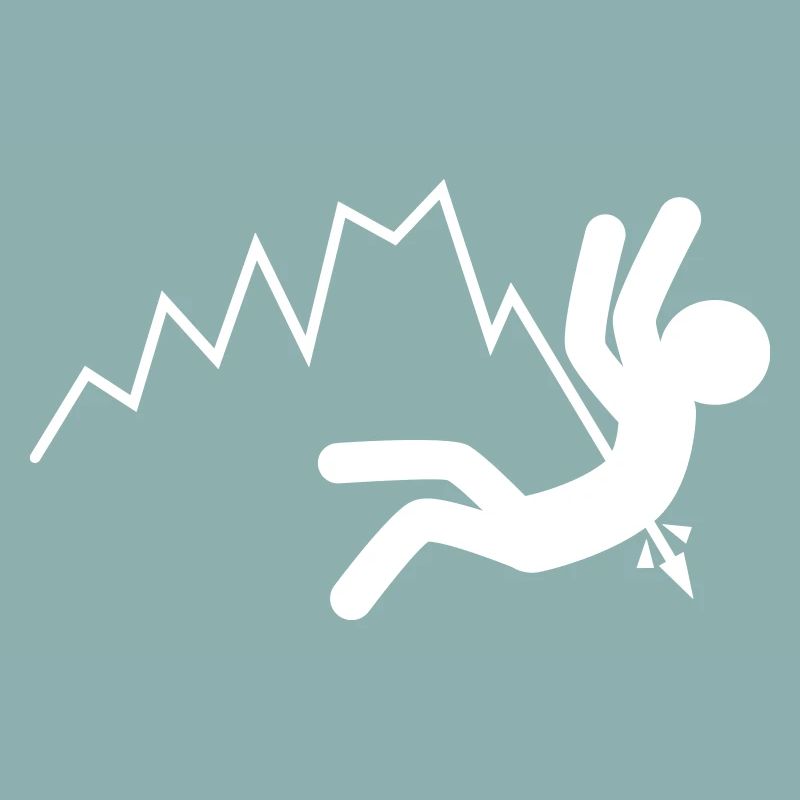 Falling prices (white)