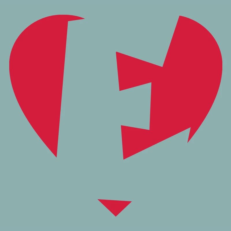 I love E - Herz E - Buchstabe E