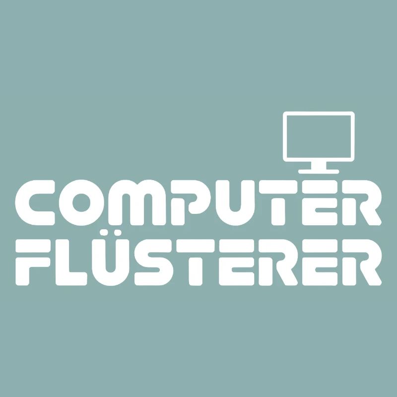 Computer Whisperer Retro Print