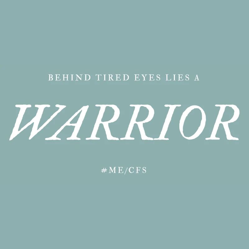 ME/CFS Warrior blanc