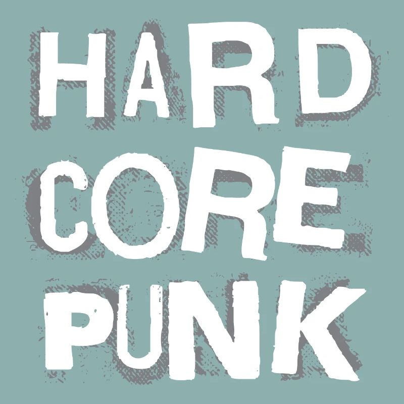 Hardcore Punk Stencil Text