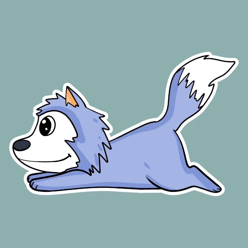 lying wolf