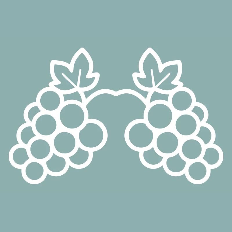 Weintrauben Weinrebe Symbol
