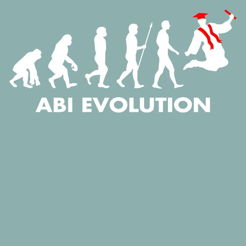 Abitur Abiturient Schulabschluss Evolution Abi