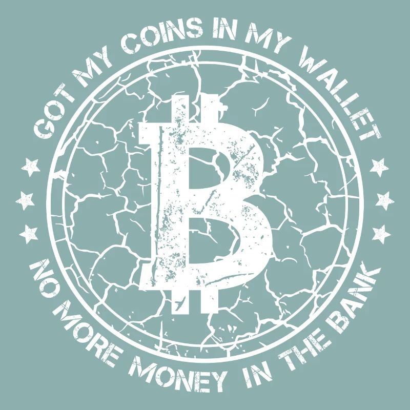 Bitcoin BTC Crypto Crypto drôle de dicton cool